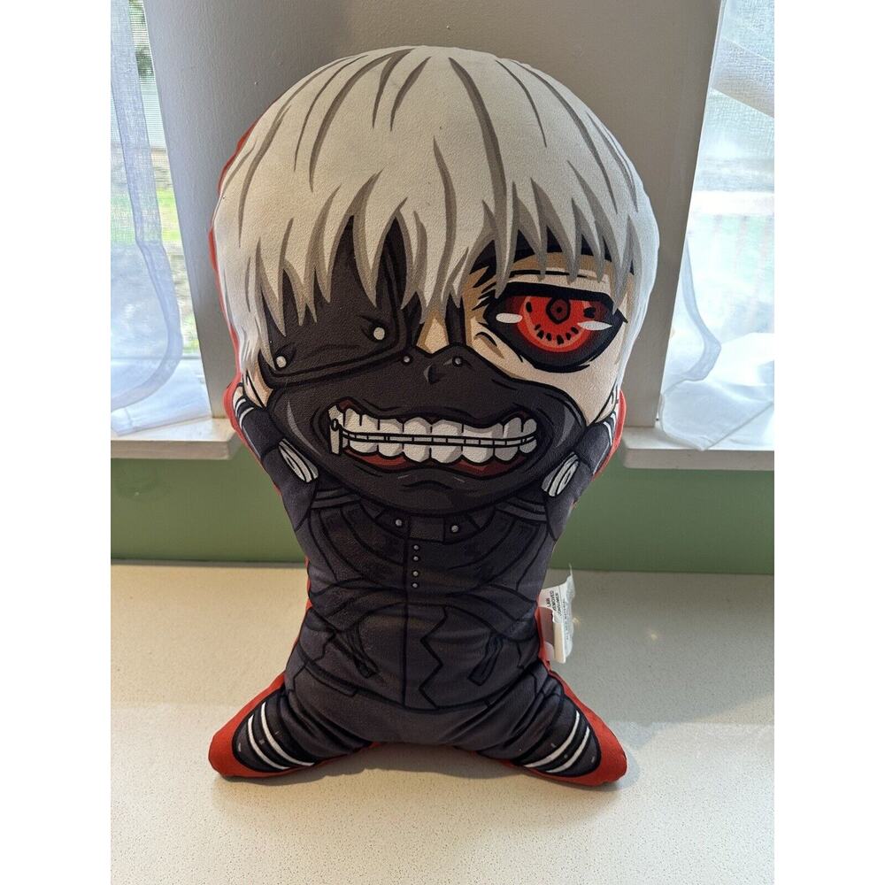 Tokyo Ghoul Ken Kaneki Double-Sided Pillow Funimation Animation 19" Inches